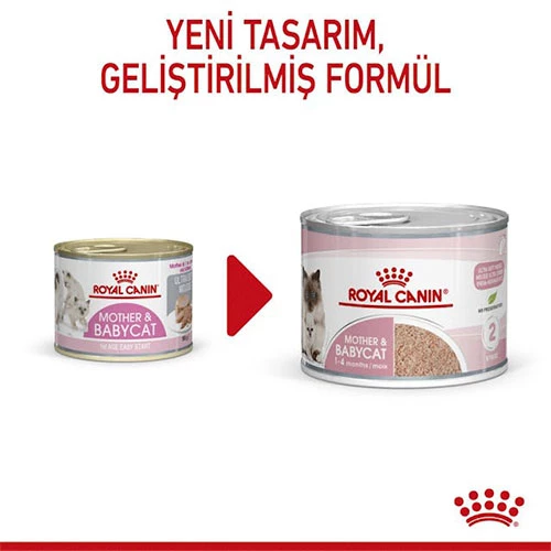 Royal Canin Mother Babycat Pate Yavru Kedi Konservesi 12 Adet 195 Gr - Resim 2