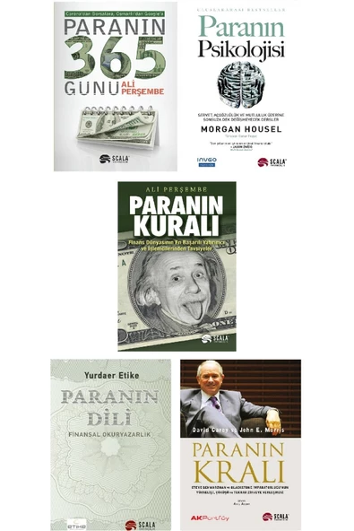 Scala Yayıncılık Paranın Psikolojisi - Paranın Kralı - Paranın Dili - Paranın Kuralı - Paranın 365 Günü