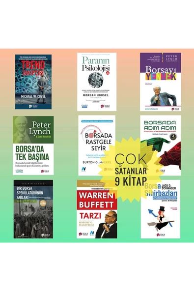 Scala Yayıncılık (9 Kitap Takım)  Borsa Piyasasının En Trend Kitapları