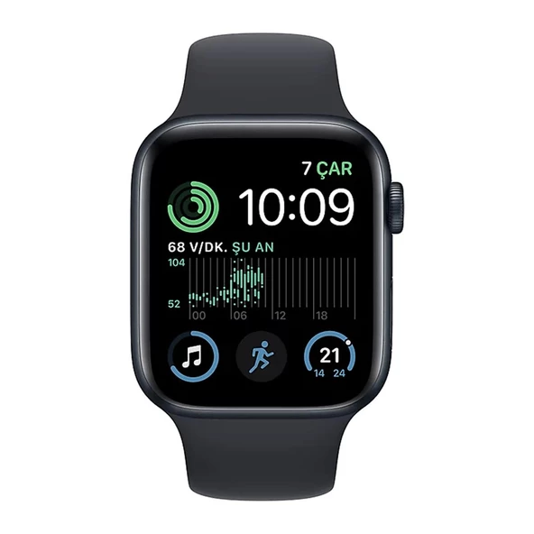 Apple Watch Se 2Nd Midnight 44Mm Yenilenmiş C Kalite (12 Ay Garantili)