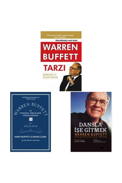 Scala Yayıncılık warrren buffet Anlama  seti (3 Kitap Takım)