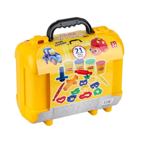 Nessiworld  ERN-597 Heroes Premium Çantalı Oyun Hamuru Seti - Eren Oyuncak - Resim 10