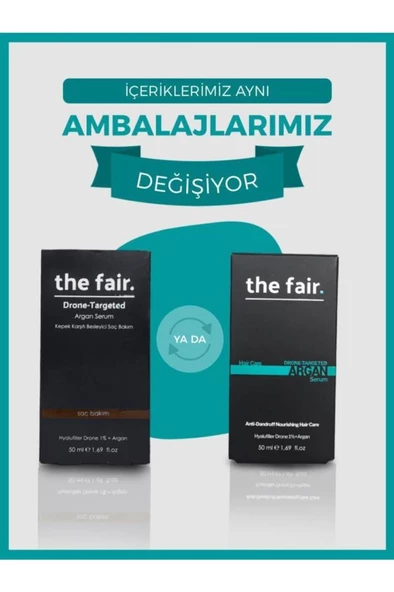 The Fair Drone-Targeted Argan 50 ml Besleyici Saç Serumu - 6