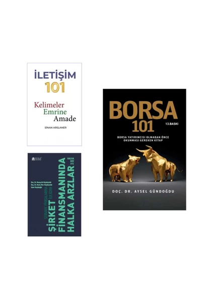 Scala Yayıncılık Borsanın 101'i (3 Kitap Takım)