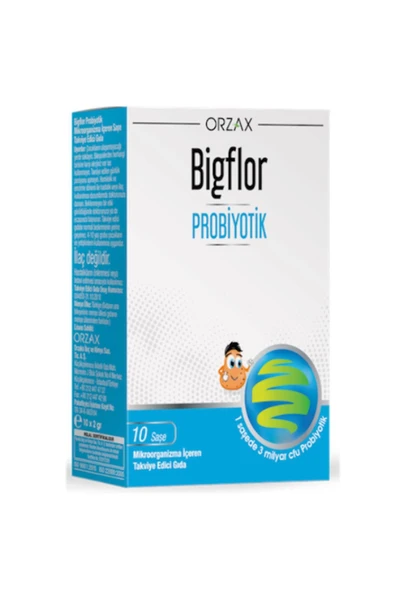Bigflor Probiyotik 10 Saşe 8697595870914