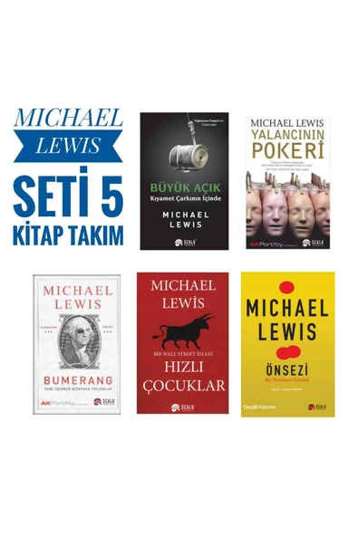 Scala Yayıncılık Mıchael Lewıs Seti 5 Kitap Takım