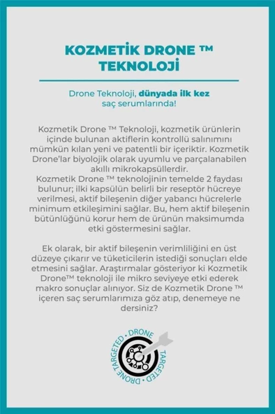 The Fair Drone-Targeted Argan 50 ml Besleyici Saç Serumu - 3