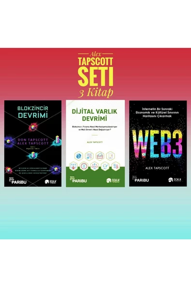 Scala Yayıncılık Alex Tapscott Seti (3 Kitap Takım)