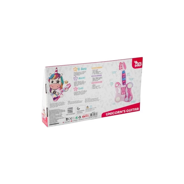 ERDEM GİTAR KUTULU PİLLİ MÜZİKLİ IŞIKLI ER-207 8328 - 2