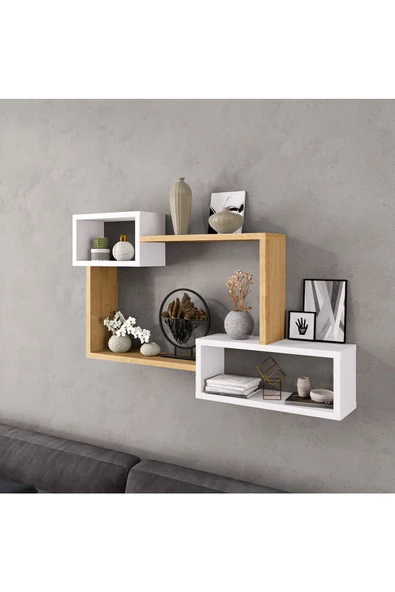 LİFEDECO TV SEHPA UNITESI DUVAR RAFI 96 CM - 3