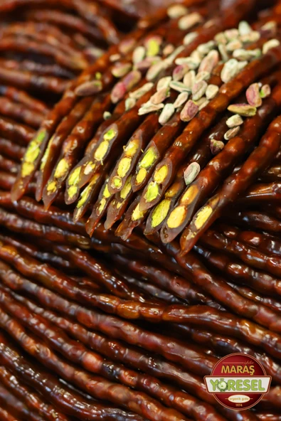 Saf Pekmezli Antep Fıstıklı Sucuk (500Gr) - 3