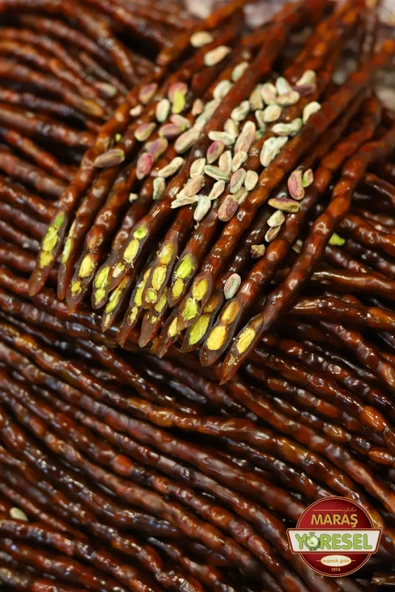 Saf Pekmezli Antep Fıstıklı Sucuk (500Gr) - 2