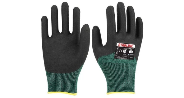 Starline STL-1502 Kesilmeye Dirençli Nitril Eldiven  9