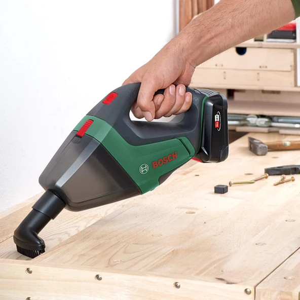 Bosch UniversalVac 18 2.5Ah Tek Akülü El Süpürgesi - 06033B9103 - 5