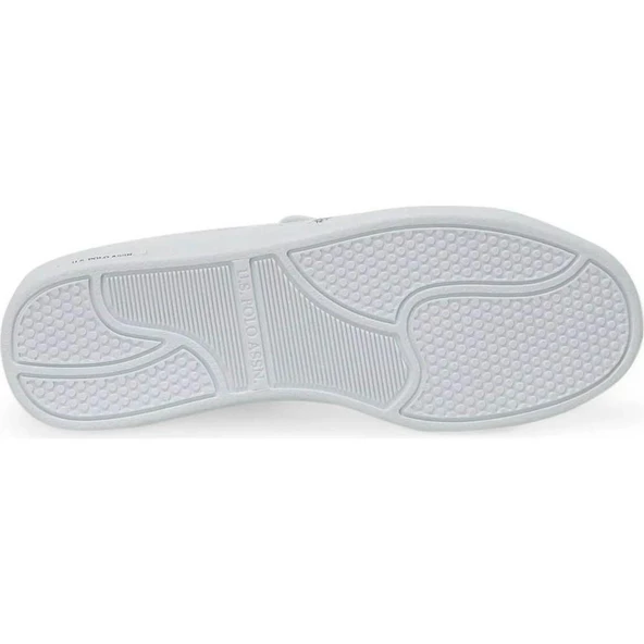 U.S.POLO ASSN SINGER 3PR BEYAZ ÇIRTLI GÜNLÜK SPOR AYAKKABISI - Resim 5