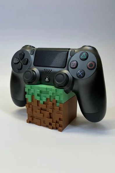 MEK Minecraft Temalı PS4 DualSense Kontrol Cihazı Standı - 2
