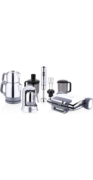 Korkmaz 14 Parça Inox Elektro Set