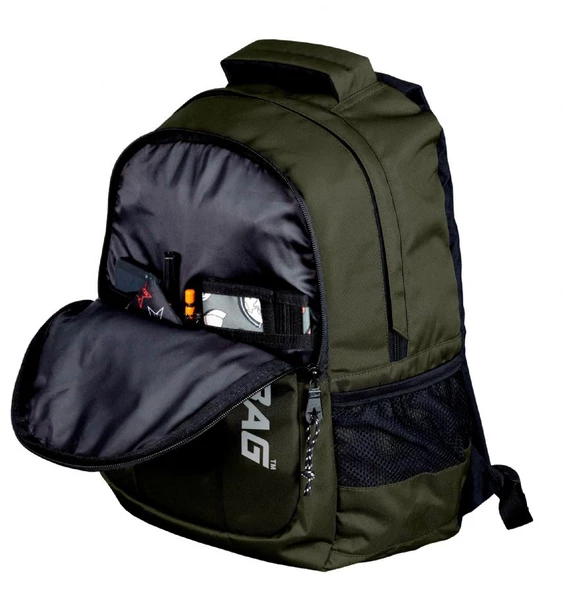 Jacbag Black Üç Bölmeli Günlük ve Seyahat Haki Sırt Çantası - Resim 4