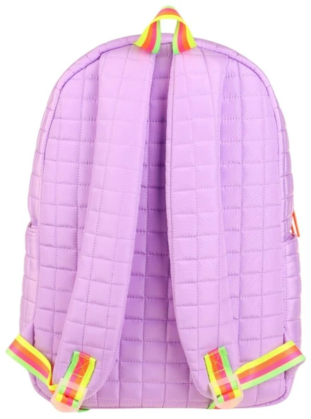 Kaukko Kids Lila Turuncu Kız Çocuk Ortaokul ve Günlük Sırt Çantası - Resim 3