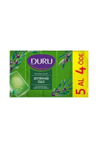 Duru Dus Sabunu Zeytınyaglı 750 Gr 5 Al 4 Ode