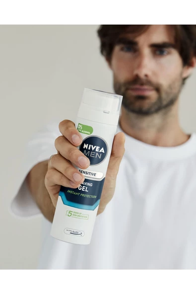 Nivea Men Hassas Tıraş Jeli 200 ML - Resim 3