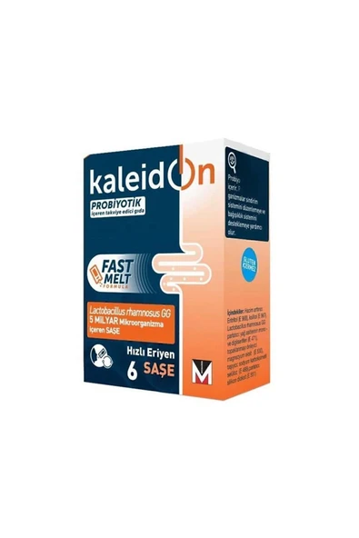 Kaleidon Probiyotik Fast Melt Formula 6 Saşe 8699832250268