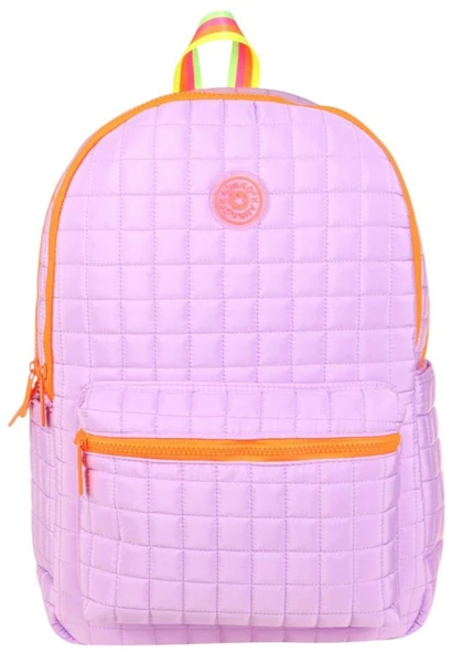 Kaukko Kids Lila Turuncu Kız Çocuk Ortaokul ve Günlük Sırt Çantası - Resim 2