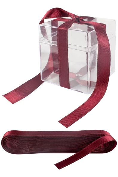 Saten Kurdele 1 CM 10 mt - 12