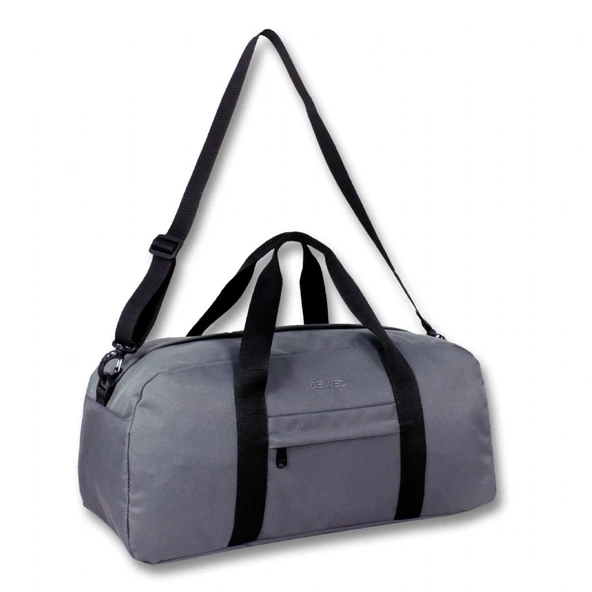 Cennec Gri Çocuk/Genç/Yetişkin Spor ve Seyahat Çantası - 3