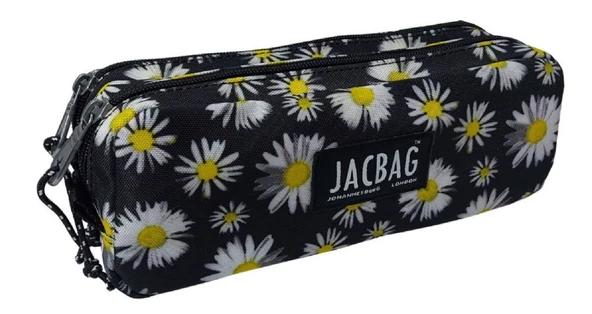 Jacbag Papatya İki Gözlü Okul Kalem Çantası - Kız Çocuk