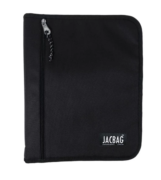 Jacbag Siyah A4 Organizer Fermuarlı Dosya ve Evrak Çantası - 2