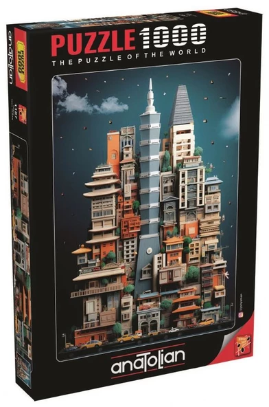 Anatolian 1000 Parça Taipei Puzzle - Yasin Yaman
