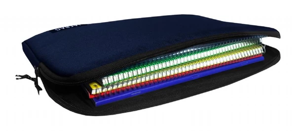 Jacbag Lacivert A4 Evrak Notebook ve Tablet Taşıma Çantası/Kılıfı - 2