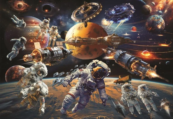 Anatolian 700 Parça XL Space Jam Uzay Puzzle - Michele Farella ürün görseli