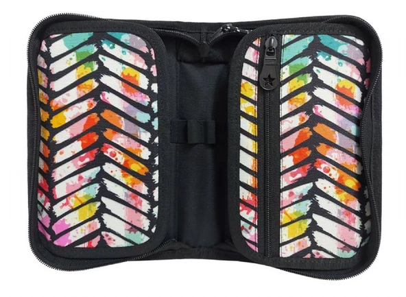 Jacbag Geometrik Sert Kapaklı Lastikli Düzenleyici Organizer Kalemlik - 2