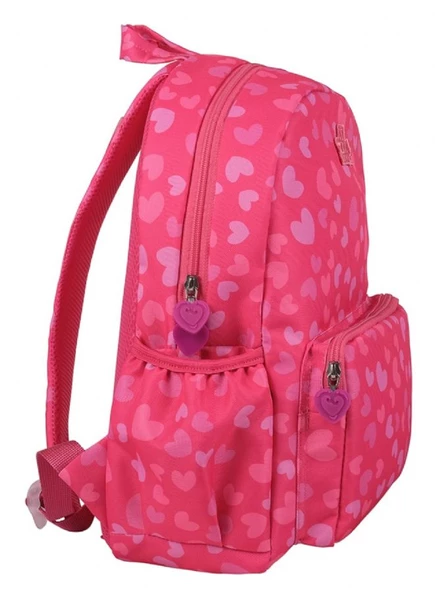 Me Team Love Pembe Kalpli Kız Çocuk Okul Çantası - Resim 2