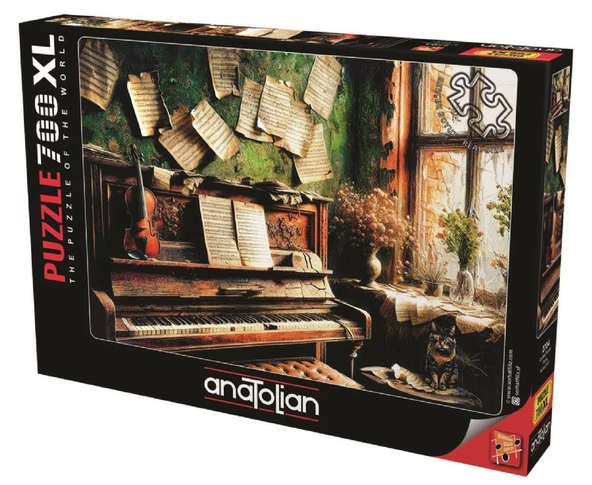 Anatolian 700 Parça XL Antika Piyano Puzzle - Serhat Filiz - Resim 2
