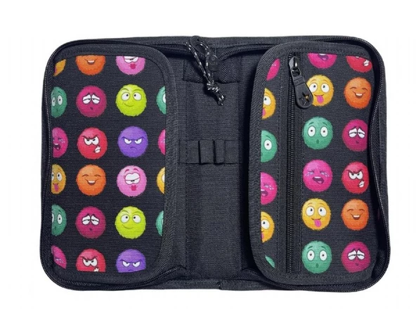 Jacbag Emoji Sert Kapaklı Lastikli Düzenleyici Organizer Kalemlik - 2