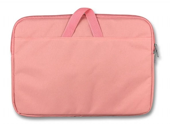 Cennec Yatay Pembe 15,6 inc Uyumlu Kadın Laptop/Notebook ve Evrak Çantası - 2