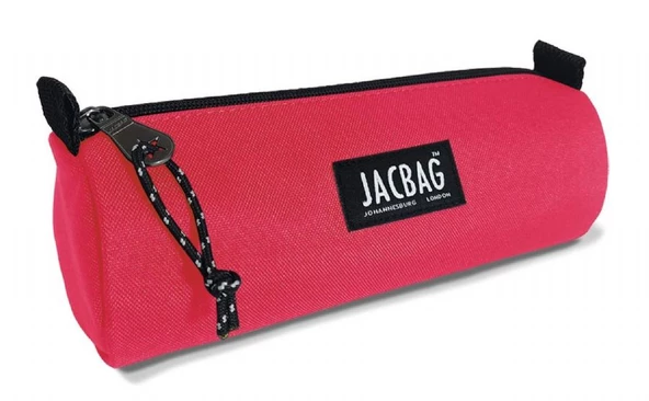 Jacbag Mercan Kız Çocuk Tek Gözlü Silindir Kalemlik - Kalem Kutusu