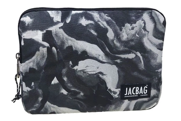 Jacbag Gri Kamuflaj Erkek Çocuk/Yetişkin Tablet Çantası/Kılıfı (Suya Dayanıklı Malzeme) - 2