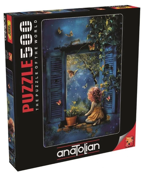 Anatolian 500 Parça Mavi Gece Puzzle - Onur Aslan ürün görseli