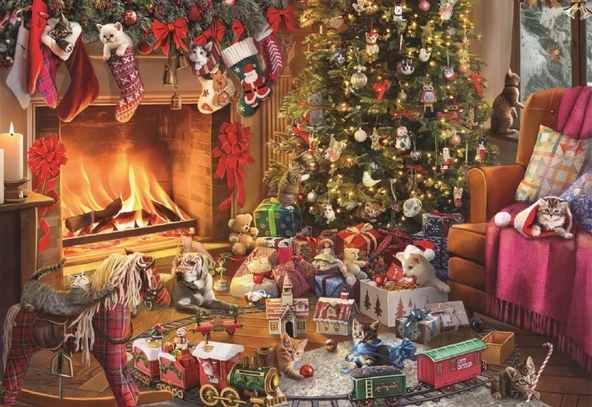 Anatolian 500 Parça Noel Puzzle - Olga Artbeat
