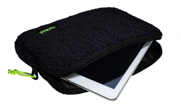 Jacbag Teddy Siyah/Sarı Peluş Erkek Çocuk Tablet Çantası - 2