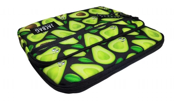 Jacbag Açık Yeşil Avokado Üç Cepli Tablet Telefon Not Defteri El Çantası - Kız Çocuk/Kadın - 4