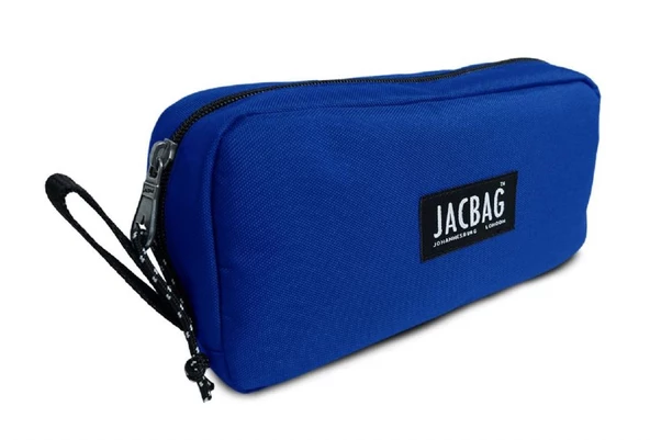 Jacbag Saks Mavi Organizer Roll Up Düzenleyici Kalem Kutusu/Kalemlik - Resim 2