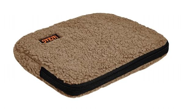 Jacbag Teddy Bej/Turuncu Peluş Kız Çocuk Tablet Çantası - 4