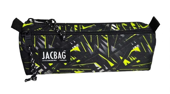 Jacbag Dual Prime İki Bölmeli Üçgen Sarı Geometrik Erkek Kalem Çantası - 2