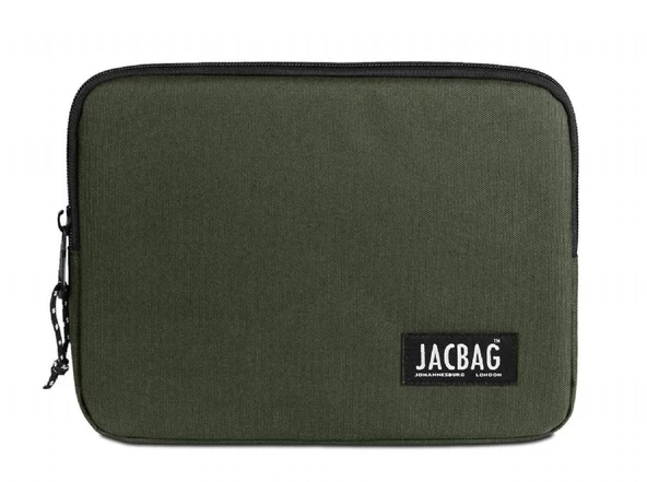 Jacbag Haki Yeşil Erkek Çocuk/Yetişkin Tablet Çantası/Kılıfı (Suya Dayanıklı Malzeme) - 2