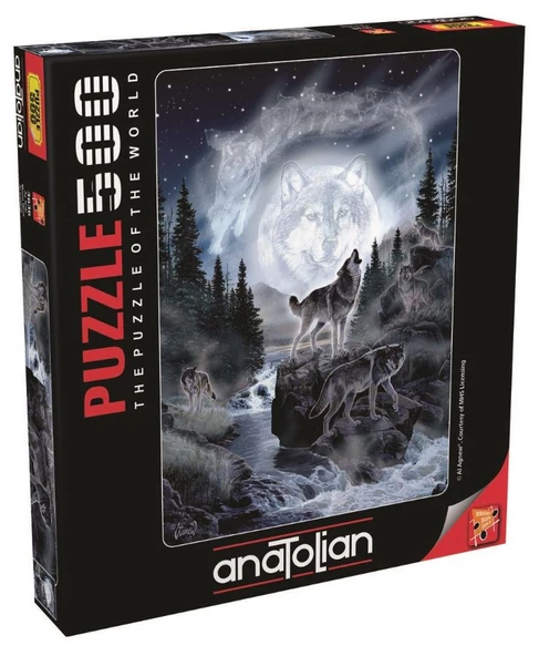 Anatolian 500 Parça Ayışığı Puzzle - Resim 2